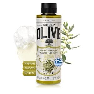 KORRES Olive Shower Gel, Olive Blossom, 8.45 fl. oz.